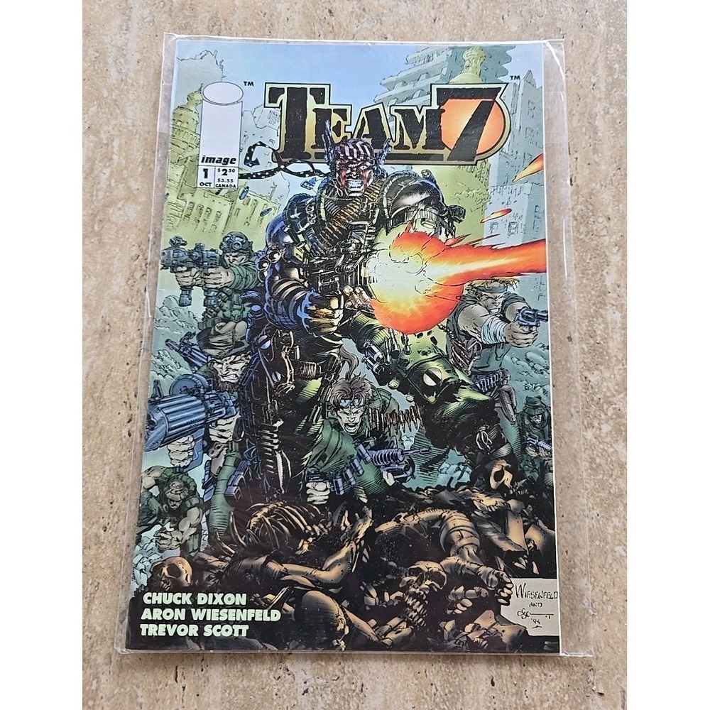 Image Comics Team‎ 7 Issue 1 October 1994 Multi-Color Comic Book